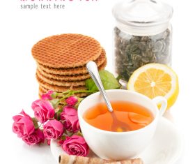 Morning Tea vector template (4)