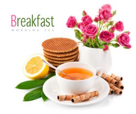 Morning Tea vector template (6)