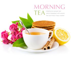 Morning Tea vector template (7)