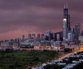 Night urban landscape Stock Photo 11