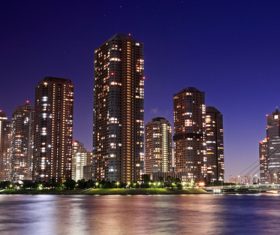 Night urban landscape Stock Photo 15