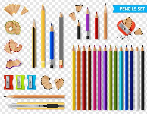 Pencils design vector illustration