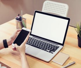 Person working with computer Stock Photo 04