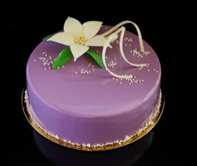 Pretty Art cake Stock Photo 03