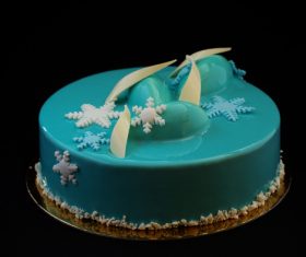 Pretty Art cake Stock Photo 07