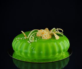 Pretty Art cake Stock Photo 09