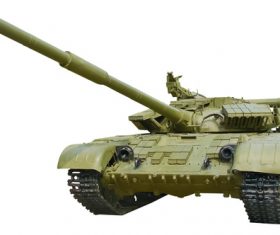 Russian vintage tank Stock Photo 01