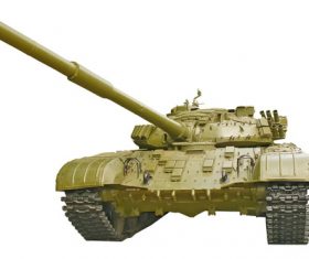 Russian vintage tank Stock Photo 04