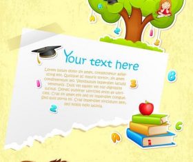 School poster vector