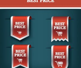 Set collection of Final sale vector 4