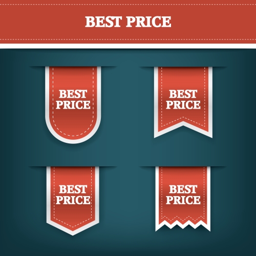 Set collection of Final sale vector 5