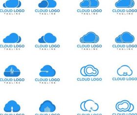 Simple weather icon vector material 01