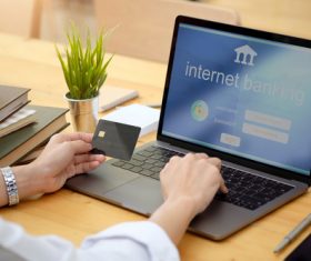 Smartphone payment service Stock Photo 02