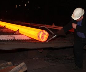 Smelter workers Stock Photo 07