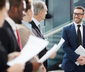 Smiling CEO Stock Photo