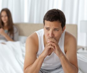 Squabble couple Stock Photo 01