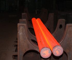 Steel mill Stock Photo