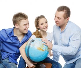 Students and teachers Stock Photo 02