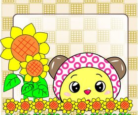 Sunny Garden vector