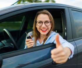 The new car is so good Stock Photo