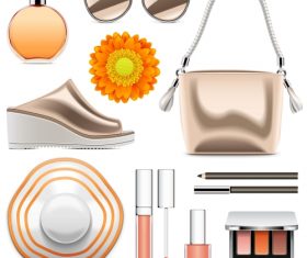 Vector Fashion Accessories Set 4
