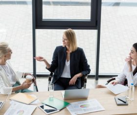 Woman business consulting Stock Photo