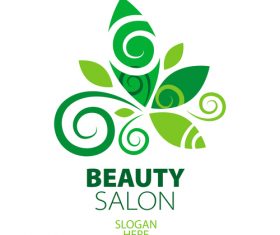 beauty salon logos design vector 01