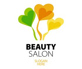beauty salon logos design vector 07