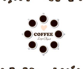 coffee logo design creative vector 05
