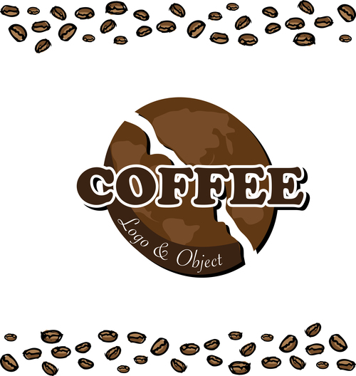coffee logo design creative vector 06