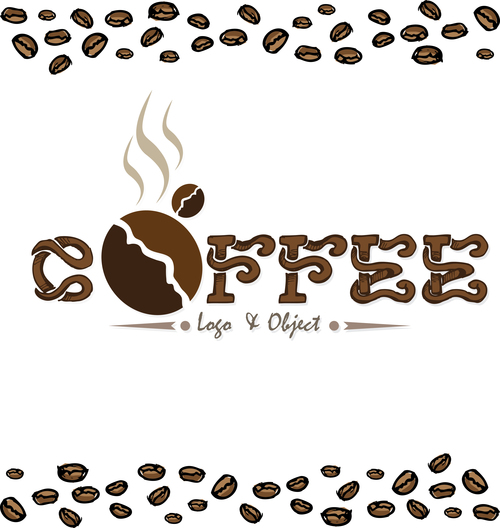 coffee logo design creative vector 07