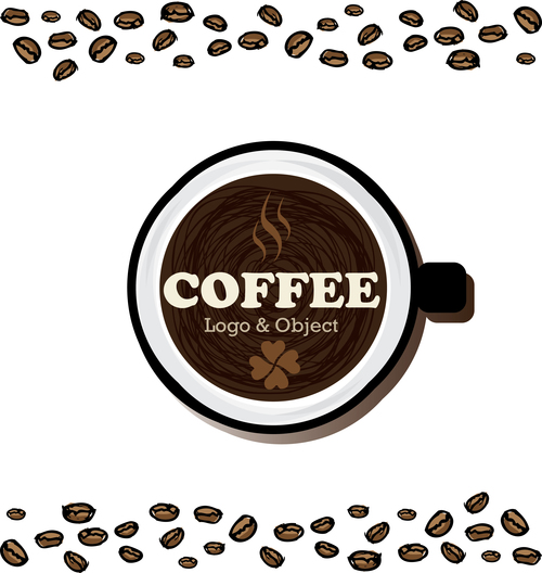 coffee logo design creative vector 09