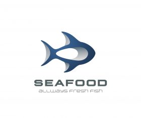 fish seafood logo vector 01