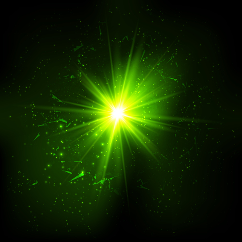green black explode vector background