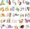 Animal with letters vector free download