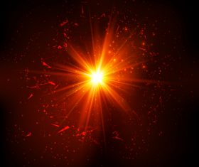 red black explode background vector