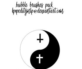 20 Kind Water Bubbles Photoshop Brushes