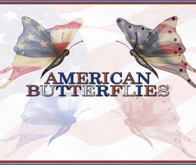 American Butterflies Photoshop Brushes