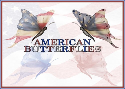 American Butterflies Photoshop Brushes