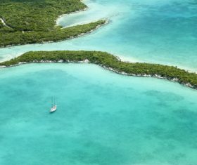 Bahamas sea view Stock Photo 01