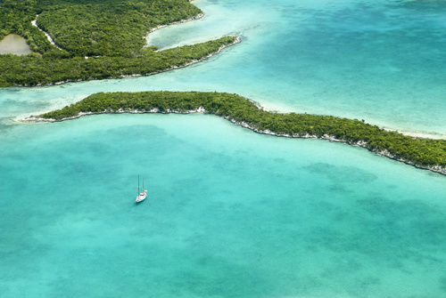 Bahamas sea view Stock Photo 01