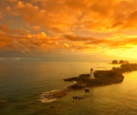 Bahamas sea view Stock Photo 03