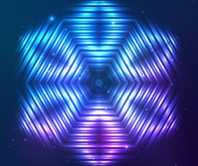 Beautiful cosmic snowflake background vectors 11