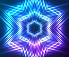 Beautiful cosmic snowflake background vectors 13