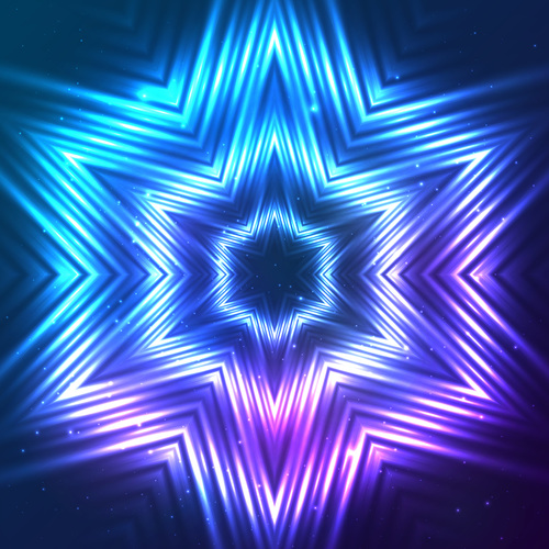 Beautiful cosmic snowflake background vectors 13