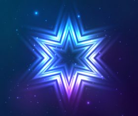 Beautiful cosmic snowflake background vectors 15