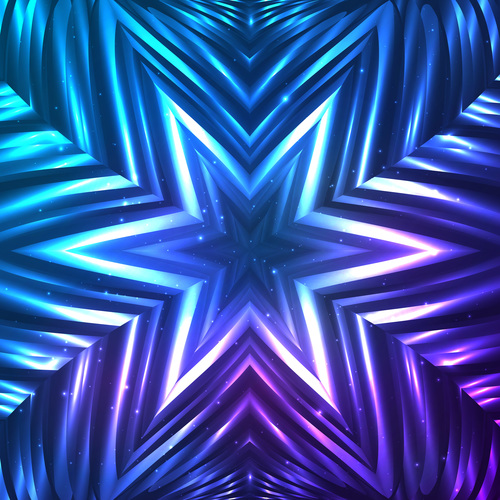 Beautiful cosmic snowflake background vectors 25