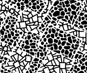 Black Embossed pattern Stock Photo 01
