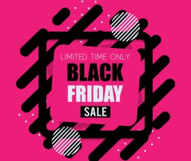 Black Friday sale backgrounds vector material 01