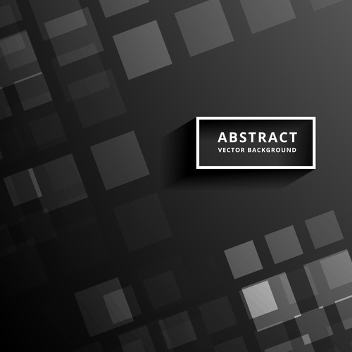 Black abstract modern backgrouns vector 01